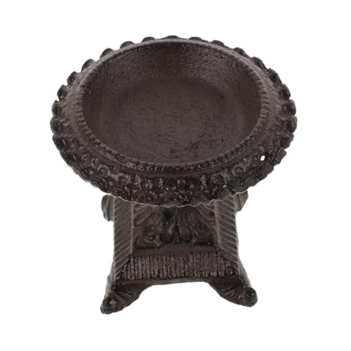 HAWILLOSCH 2stücke Retro Kerzenständer Aus Gusseisen Dekorativer Kerzenhalter Für Festlichkeiten Stilvolles Accessoire Für Wohnzimmer Schlafzimmer Und Büro Hochwertiges Design Für von HAWILLOSCH