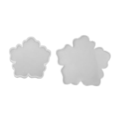 HAWILLOSCH 2 Stück Kristall-epoxy-form Drinnen Blumen Untersetzer Formen Formenbau Gießform Kieselgel Transparent HAWILLOSCH 2 Stück Kristall-epoxy-form Drinnen Blumen Untersetzer Formen Formenbau Gießform Kieselgel Transparent von HAWILLOSCH