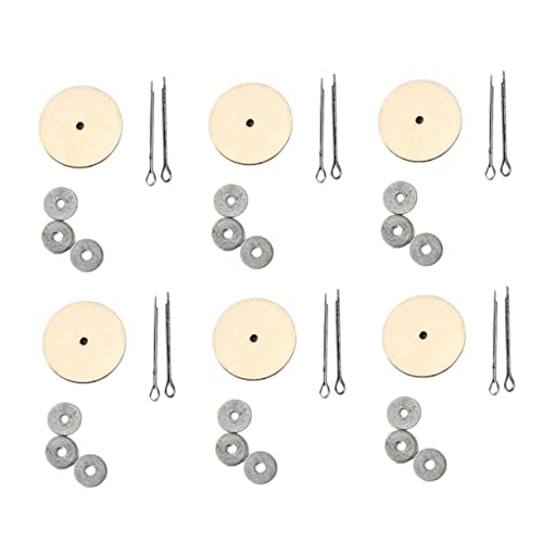 HAWILLOSCH 20sätze DIY Holz Gelenke Für Puppen Rotierbare Gelenkbolzen Multifunktionale Zubehörteile Für Puppenherstellung Flexibel Und Beweglich Für Teddybären Und Bastelprojekte HAWILLOSCH 20sätze DIY Holz Gelenke Für Puppen Rotierbare Gelenkbolzen Multifunktionale Zubehörteile Für Puppenherstellung Flexibel Und Beweglich Für Teddybären Und Bastelprojekte von HAWILLOSCH