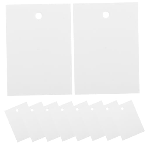 HAWILLOSCH 250stücke Weiße Preisetiketten Beschriftbare Papier-Tags Für Kleidung Schuhe Taschen Für Kleine Unternehmen Und Preisgestaltung Vielseitige Verwendung von HAWILLOSCH