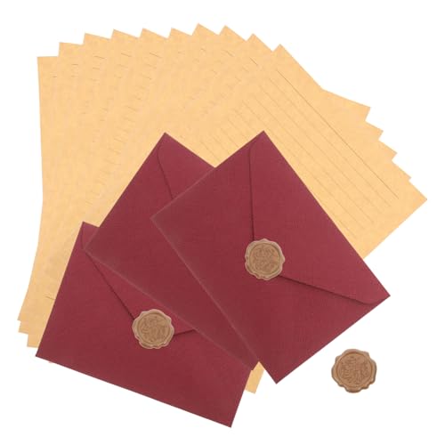 HAWILLOSCH 2Sätze Hochzeitseinladungsumschläge Briefumschläge mit Westernklappe Rote Umschläge Kraftpapier Briefbögen Geschenkfertig Verpackt für Einladungen HAWILLOSCH 2Sätze Hochzeitseinladungsumschläge Briefumschläge mit Westernklappe Rote Umschläge Kraftpapier Briefbögen Geschenkfertig Verpackt für Einladungen von HAWILLOSCH