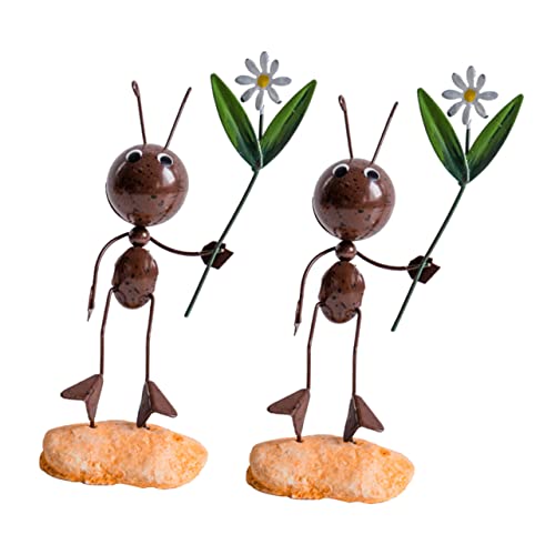 HAWILLOSCH 2stücke Metall-ameisenmodelle Dekoration Einfache Ameisenpuppe Schreibtisch-dekor Cartoon-ameisenfigur Handgefertigte Ameisen-basteldekoration Für Zuhause Büro Auto HAWILLOSCH 2stücke Metall-ameisenmodelle Dekoration Einfache Ameisenpuppe Schreibtisch-dekor Cartoon-ameisenfigur Handgefertigte Ameisen-basteldekoration Für Zuhause Büro Auto von HAWILLOSCH