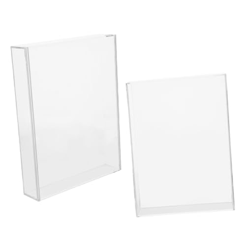 HAWILLOSCH 2Stücke Acrylbox Transparente Vitrine für Hochzeitssträuße und Getrocknete Blumen DIY Ausstellungsbox mit Herausziehbarem Deckel Langlebig und Ästhetisch für Schmuck HAWILLOSCH 2Stücke Acrylbox Transparente Vitrine für Hochzeitssträuße und Getrocknete Blumen DIY Ausstellungsbox mit Herausziehbarem Deckel Langlebig und Ästhetisch für Schmuck von HAWILLOSCH