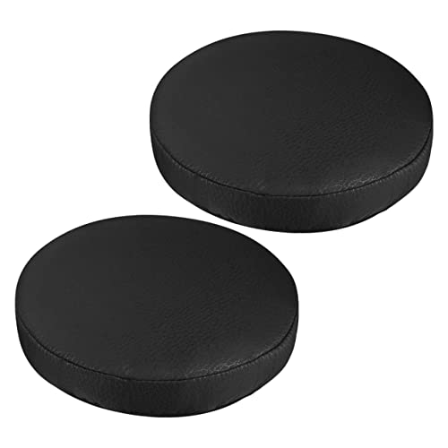 HAWILLOSCH 2stücke Elastische Stuhlbezüge Für Runde Hocker Schwarze Sitzbezüge Schützend Waschbar Passend Für Bar Und Zuhause Mit Bequemer Passform Und Einfacher Montage von HAWILLOSCH