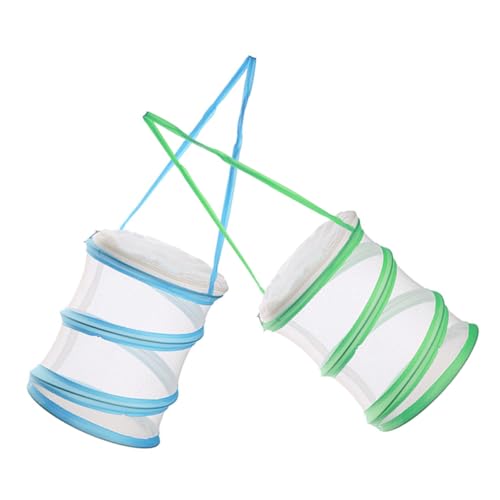 HAWILLOSCH 2pcs Faltbare Schmetterling Lebensraum Käfig Insekten Beobachtung Mesh Käfig Tragbare Insekten Und Schmetterling von HAWILLOSCH