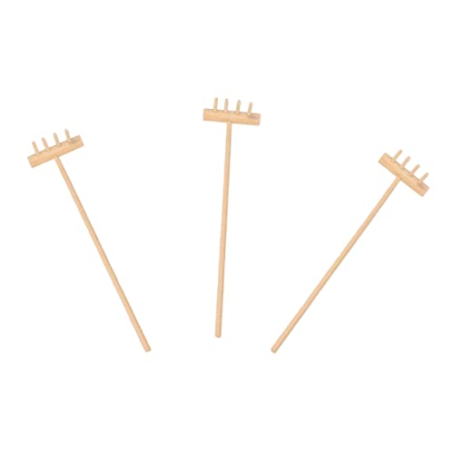 HAWILLOSCH 3 Stück Zen Garten Werkzeuge Teiliges Mini Desktop Rechen mit Vier Leichtes Zen Sand Rake Zubehör für Meditation Entspannende Tischdekoration HAWILLOSCH 3 Stück Zen Garten Werkzeuge Teiliges Mini Desktop Rechen mit Vier Leichtes Zen Sand Rake Zubehör für Meditation Entspannende Tischdekoration von HAWILLOSCH