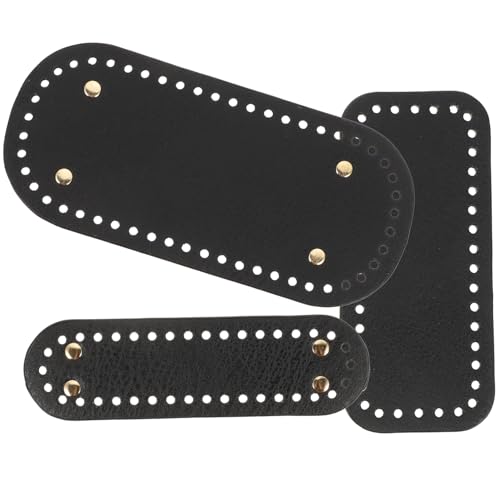 HAWILLOSCH 3Stücke DIY PU Taschenboden Teiliges für Handgefertigte Taschen Rechteckige Formen für Strick und Häkelprojekte HAWILLOSCH 3Stücke DIY PU Taschenboden Teiliges für Handgefertigte Taschen Rechteckige Formen für Strick und Häkelprojekte von HAWILLOSCH