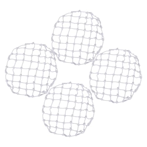 HAWILLOSCH 4 Stück Rundes Sicherheitsnetz Strapazierfähiges Schutznetz für Brunnen Kontrollschächte Fest Geknüpftes Praktisches Abdecknetz für Wasser Gas Inspektionsschächte Installieren von HAWILLOSCH