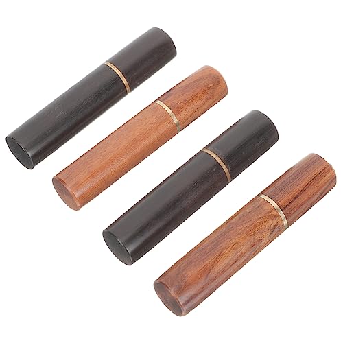 HAWILLOSCH 4 Stück Tragbare Nadelhalter Verschleißfeste Nadelrohre für Aufbewahrung von Handarbeitsnadeln Zubehör für DIY und Strickprojekte von HAWILLOSCH