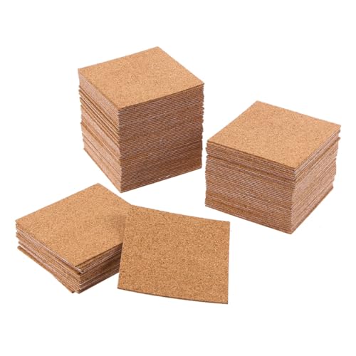 HAWILLOSCH 40 Stück Selbstklebende Korkuntersetzer Korkquadrate rutschfeste Korkpads für Selbstgemacht Büro Zuhause Hitzebeständig Vintage Holzfarbe HAWILLOSCH 40 Stück Selbstklebende Korkuntersetzer Korkquadrate rutschfeste Korkpads für Selbstgemacht Büro Zuhause Hitzebeständig Vintage Holzfarbe von HAWILLOSCH