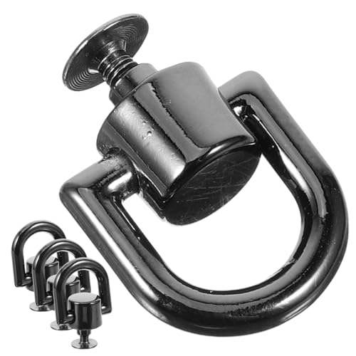 HAWILLOSCH 4Stücke Rotierbare D Ringe Multifunktionale Handtaschen Hardware für DIY Lederprojekte und Accessoires und Langlebig Geldbörsen von HAWILLOSCH