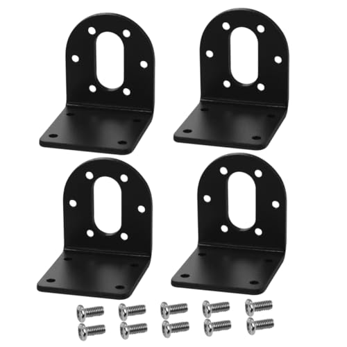 HAWILLOSCH 4Stücke Untersetzungsmotorhalter für Getriebemotoren Fester Sitz mit Förmigem Design Hochwertige Verarbeitung Einfach zu Montieren Demontieren für Verschiedene HAWILLOSCH 4Stücke Untersetzungsmotorhalter für Getriebemotoren Fester Sitz mit Förmigem Design Hochwertige Verarbeitung Einfach zu Montieren Demontieren für Verschiedene von HAWILLOSCH