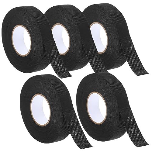HAWILLOSCH 5 Rollen Hochtemperatur Wire Harness Tape Selbstklebendes Gewebeband für Kabelbaum Isolierung für Elektrische im Automobilbereich HAWILLOSCH 5 Rollen Hochtemperatur Wire Harness Tape Selbstklebendes Gewebeband für Kabelbaum Isolierung für Elektrische im Automobilbereich von HAWILLOSCH