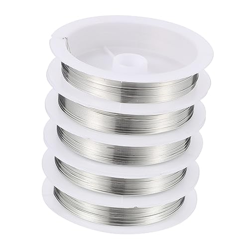 HAWILLOSCH 5 Rollen Kupferdraht pro für Schmuckherstellung Basteleien Blumenschmuck und Projekte Flexibles Hochwertiges Material für Diy HAWILLOSCH 5 Rollen Kupferdraht pro für Schmuckherstellung Basteleien Blumenschmuck und Projekte Flexibles Hochwertiges Material für Diy von HAWILLOSCH