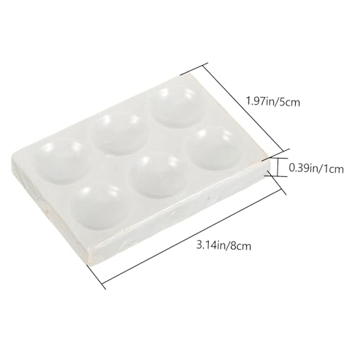 HAWILLOSCH 5 Stck Porzellan Reaktionsplatte Teilig Keramik Spotting Platte für Chemische und Wissenschaftliche Experimente Laborversuche Geeignet HAWILLOSCH 5 Stck Porzellan Reaktionsplatte Teilig Keramik Spotting Platte für Chemische und Wissenschaftliche Experimente Laborversuche Geeignet von HAWILLOSCH