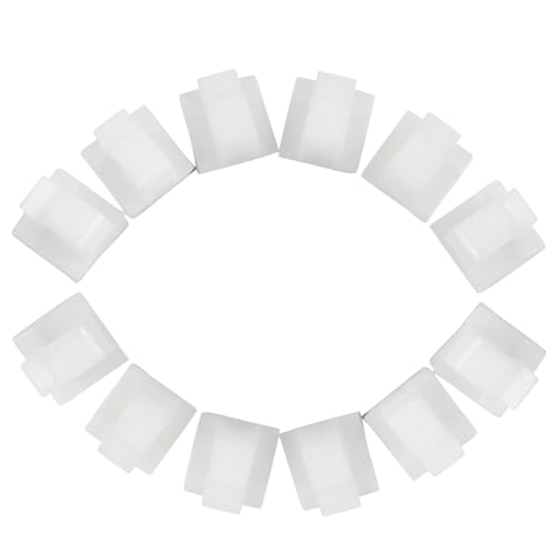 HAWILLOSCH 50 Stück Selbstklebende Kabelhalter Kabelclips Kabelschellen Kabelorganizer für Kabelmanagement Schreibtisch Büro Haushalt Anwendung Kabelbefestigung für Computer Tv USB Kabel von HAWILLOSCH