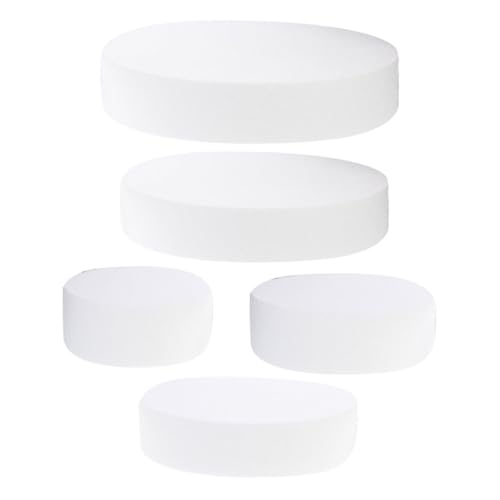 HAWILLOSCH 5Stücke Teiliges Schaumkuchen Dummy für Geburtstagsdekorationen Wiederverwendbar Kuchendekorationen HAWILLOSCH 5Stücke Teiliges Schaumkuchen Dummy für Geburtstagsdekorationen Wiederverwendbar Kuchendekorationen von HAWILLOSCH