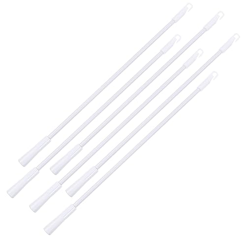 HAWILLOSCH 6 Stück Teiliges Aluminiumlegierung Vertikaljalousien Stab Langlebig Robust Praktische Bedienung Gardinenstab für Fensterrollos von HAWILLOSCH