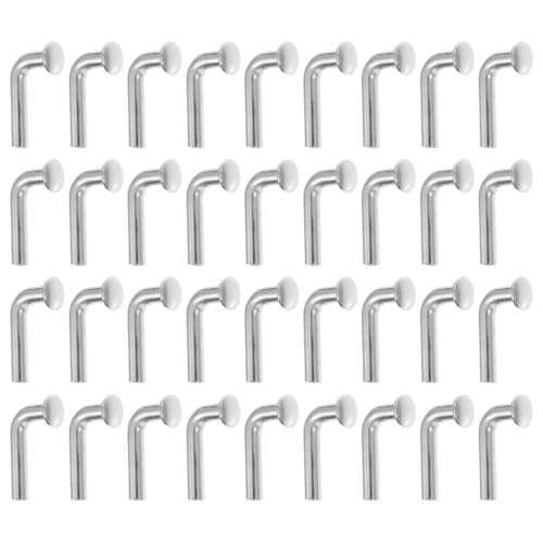 HAWILLOSCH 70 Stück Teiliges Verzinkte Palettenregal Sicherungsstift Heavy Duty Stift für Stabile Schwerlastregale Einfache Montage Langlebig und Rostbeständig von HAWILLOSCH