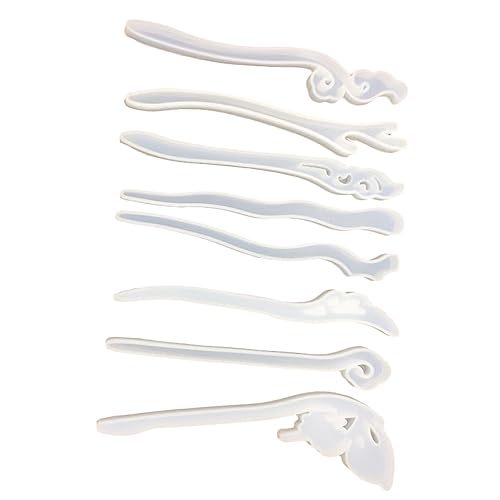 HAWILLOSCH 8 Stück Haarnadelform Handwerk Weiß Styling Figur Form Epoxidform Kopfbedeckung, die Form herstellt Werkzeug zur Herstellung von Kunstharz Kopfschmuckform HAWILLOSCH 8 Stück Haarnadelform Handwerk Weiß Styling Figur Form Epoxidform Kopfbedeckung, die Form herstellt Werkzeug zur Herstellung von Kunstharz Kopfschmuckform von HAWILLOSCH