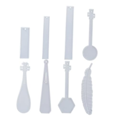 HAWILLOSCH 8 Stück Lesezeichenform Untersetzer Formen Heimdekoration Diy Schmuck Silikonform Diy Form Epoxidform Zum Gießen Silikonform Selber Machen Schmuckform Transparent Kieselgel HAWILLOSCH 8 Stück Lesezeichenform Untersetzer Formen Heimdekoration Diy Schmuck Silikonform Diy Form Epoxidform Zum Gießen Silikonform Selber Machen Schmuckform Transparent Kieselgel von HAWILLOSCH