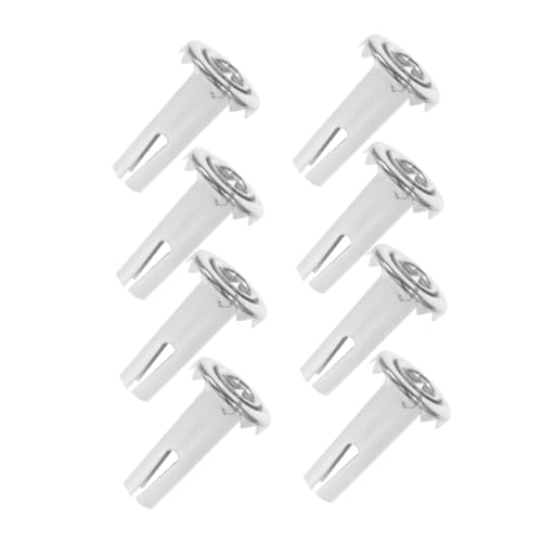 HAWILLOSCH 8Stücke Teiliges Stem Caster Einsätze für Möbel Langlebige Robuste Buchsen für Stiftrollen Einfach zu Installieren für Möbelmontage von HAWILLOSCH