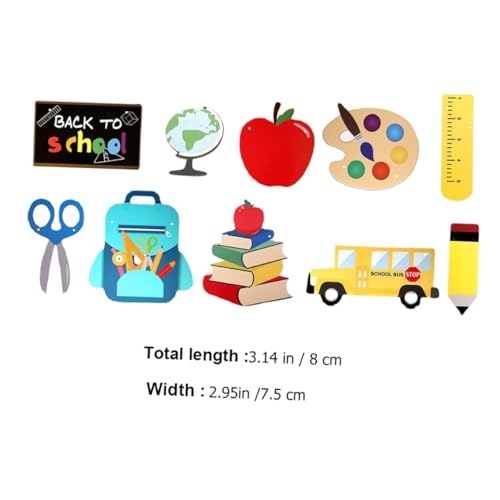 HAWILLOSCH 9 Stück Teiliges Welcome Back To School Banner Kreative Schulparty Hängedeko Vielseitige Klassenraum Dekoration Wetterfest und Einfach Aufzuhängen Geeignet für Wände und Türen HAWILLOSCH 9 Stück Teiliges Welcome Back To School Banner Kreative Schulparty Hängedeko Vielseitige Klassenraum Dekoration Wetterfest und Einfach Aufzuhängen Geeignet für Wände und Türen von HAWILLOSCH