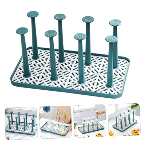 HAWILLOSCH Abtropfgestell für Teetassen aus Stabilem PP Praktischer Becherhalter mit Ablauflösung Modernes Design Platzsparend und Vielseitig für Küchen und Haushalt Geeignet HAWILLOSCH Abtropfgestell für Teetassen aus Stabilem PP Praktischer Becherhalter mit Ablauflösung Modernes Design Platzsparend und Vielseitig für Küchen und Haushalt Geeignet von HAWILLOSCH