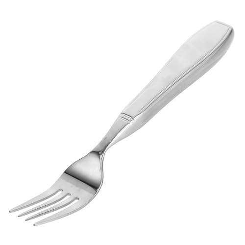 HAWILLOSCH Besteckgabeln behinderte Essgabel Abendessen Gabeln adaptive Ausrüstung Utensilien essen gewichtetes Besteck Edelstahlgabeln älteres Geschirr adaptive Rostfreier Stahl Silber HAWILLOSCH Besteckgabeln behinderte Essgabel Abendessen Gabeln adaptive Ausrüstung Utensilien essen gewichtetes Besteck Edelstahlgabeln älteres Geschirr adaptive Rostfreier Stahl Silber von HAWILLOSCH
