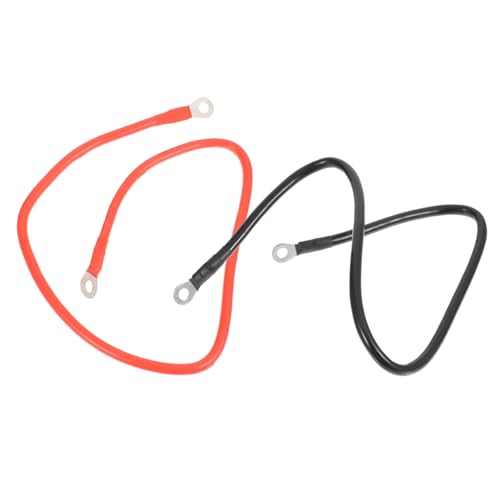 HAWILLOSCH Car Battery Cable aus Kupfer Hitzebeständig und Langlebig Geeignet für Auto Wohnmobil Solaranlage Vielseitiges Batterie Verbindungskabel in Schwarz und Rot HAWILLOSCH Car Battery Cable aus Kupfer Hitzebeständig und Langlebig Geeignet für Auto Wohnmobil Solaranlage Vielseitiges Batterie Verbindungskabel in Schwarz und Rot von HAWILLOSCH