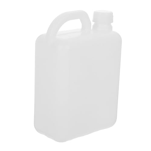 HAWILLOSCH Chemikalienbehälter Leer 1 L Flacher Flüssigkeitsbehälter Krug Klebstoff- Und Probenaufbewahrungsflaschen Für Küchen von HAWILLOSCH