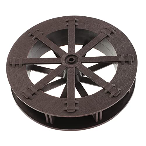 HAWILLOSCH DIY Wasserfall Brunnen Zubehör Wasserrad Für Bachlauf Und Generator Szenen Layout Ideales Wasserspielbahn Accessoire von HAWILLOSCH