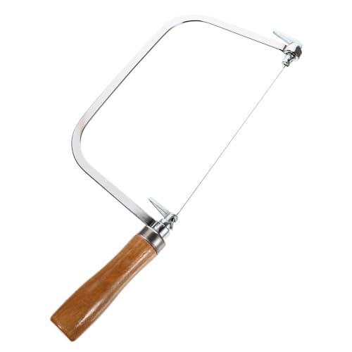 HAWILLOSCH Edelstahl Seifenschneider mit Holzgriff Präzises DIY Schneidewerkzeug für Handgemachte Seife Langlebig Leicht Tragbar zum Seife Selber Machen und Präzisen Schneiden von HAWILLOSCH