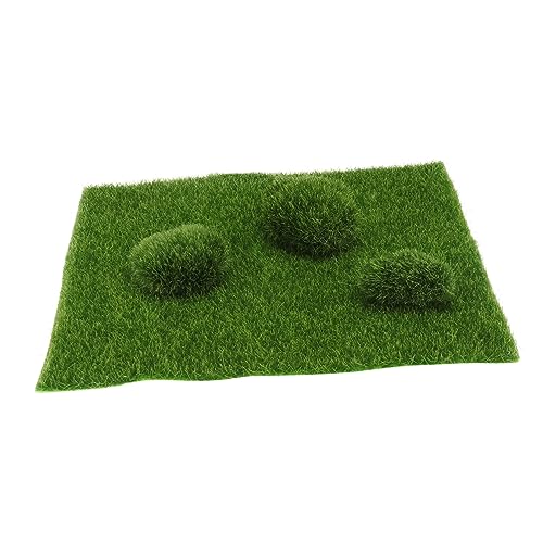 HAWILLOSCH Emulation Moos Ökologische Flasche Deko Kunstmoos Rasen Ornament Simulation Moos Rasen Für Kreative Garten Und Innenraumgestaltung von HAWILLOSCH