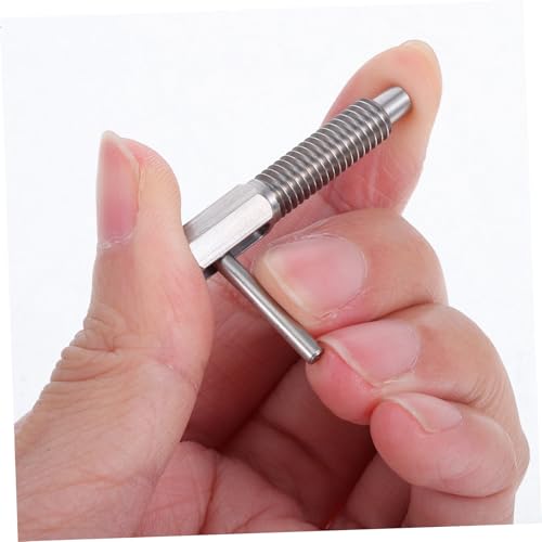 HAWILLOSCH Federbelasteter Förmiger Edelstahl Plunger Pin mit Federmechanismus Langlebig Verschleißfest Sicherer Halt und Stabile Fixierung für Präzise Verriegelung und Zuverlässige von HAWILLOSCH
