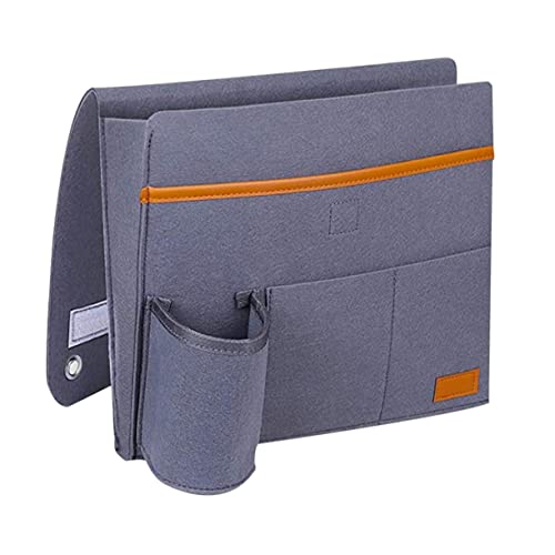 HAWILLOSCH Felt Sofa Armrest Organizer Aufbewahrungstasche aus Filz für Couch und Bett Hängender Armlehnen Organizer mit Mehrfachfächern für Handy Fernbedienung Brillen Geeignet für von HAWILLOSCH