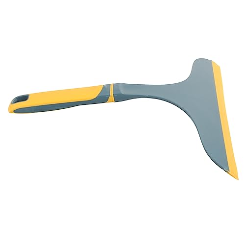 HAWILLOSCH Glasreinigungs Abzieher für Dusche und Auto mit Kunststoffgriff Langlebiger Leichter Hand Squeegee für Streifenfreie Fenster und Windschutzscheibenreinigung Blau Gelb von HAWILLOSCH