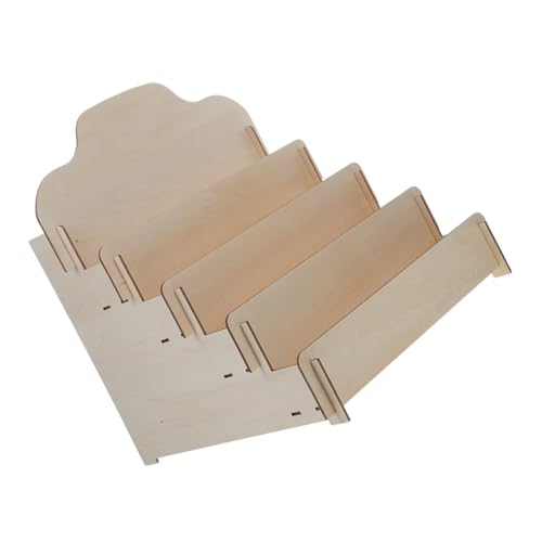 HAWILLOSCH Grußkartenorganisator Display Stand Counter Einzelhandel Display Rack 4 Holz Display Stand Für Postkartenbroschüre Fotos Bild von HAWILLOSCH