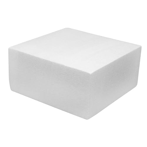 HAWILLOSCH Handcart Schaumstoffblock für DIY Projekte Rechteckiger Schaumwürfel Anpassbar für Modellbau und Basteldekoration Langlebiger von HAWILLOSCH