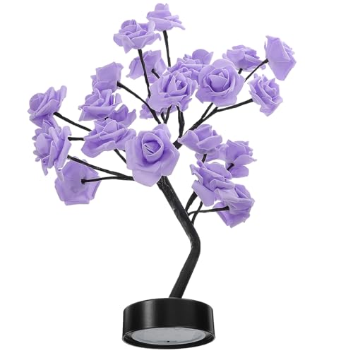 HAWILLOSCH LED Tischlampe Rosenbaum Dekorative Nachttischleuchte Warmes Licht für Wohnzimmer Festival Hochzeit Party HAWILLOSCH LED Tischlampe Rosenbaum Dekorative Nachttischleuchte Warmes Licht für Wohnzimmer Festival Hochzeit Party von HAWILLOSCH