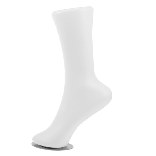HAWILLOSCH Magnetische Vertikale Fußform Socken Sockenmodell Gefälschter Fuß Frau Schaufensterpuppe Sockenform Schuhdisplay Schaufensterpuppe Beinschuhe Display Fußmodell Schuhe Display von HAWILLOSCH
