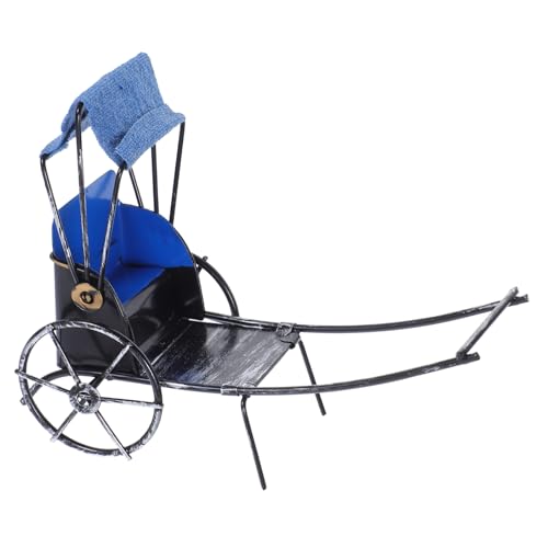 HAWILLOSCH Mini Vintage Eisen Modell Retro Fahrrad Mit Patina-Finish Für Schreibtisch Und Einzigartiges Und Stilvolle Dekoration Für Zuhause Und Büro von HAWILLOSCH