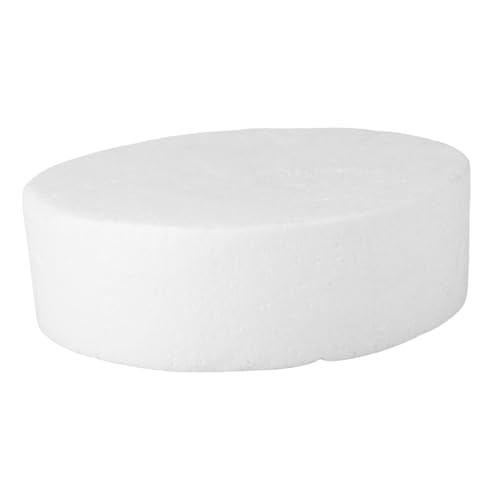 HAWILLOSCH Ovaler Foam Cake Dummy Wiederverwendbares Schaumstoff Kuchenmodell Langlebig und Robust für Fondant und Torten Dekorationsübungen Backzubehör für DIY Tortendeko HAWILLOSCH Ovaler Foam Cake Dummy Wiederverwendbares Schaumstoff Kuchenmodell Langlebig und Robust für Fondant und Torten Dekorationsübungen Backzubehör für DIY Tortendeko von HAWILLOSCH