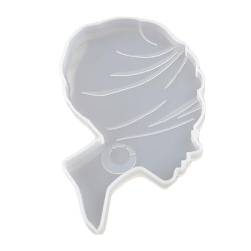 HAWILLOSCH Silikonform Damenkopf Untersetzer Kreativ DIY Epoxidharz Form Hochflexibel Einzigartig Attraktiv Für Basteln Und Heimdekoration HAWILLOSCH Silikonform Damenkopf Untersetzer Kreativ DIY Epoxidharz Form Hochflexibel Einzigartig Attraktiv Für Basteln Und Heimdekoration von HAWILLOSCH