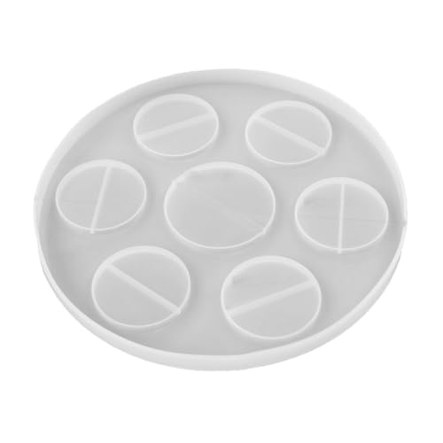 HAWILLOSCH Silikonform für DIY Tablett Gießen Weinglashalter Formset Hitzebeständige Silikonform für Resin Untersetzer Bruchfestes Material Leicht zu Reinigen und Wiederverwendbar HAWILLOSCH Silikonform für DIY Tablett Gießen Weinglashalter Formset Hitzebeständige Silikonform für Resin Untersetzer Bruchfestes Material Leicht zu Reinigen und Wiederverwendbar von HAWILLOSCH