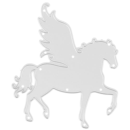 HAWILLOSCH Stanzform Kohlenstoffstahl für Selbstgemacht Pferde Scrapbooking Kartenherstellung Langlebig für Bastelprojekte Vielseitig Einsetzbar von HAWILLOSCH