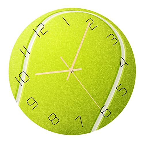 HAWILLOSCH Tennis Wanduhr Stumm Bewegung Acryl Schlafzimmer Wohnzimmer Studie Dekorative HAWILLOSCH Tennis Wanduhr Stumm Bewegung Acryl Schlafzimmer Wohnzimmer Studie Dekorative von HAWILLOSCH