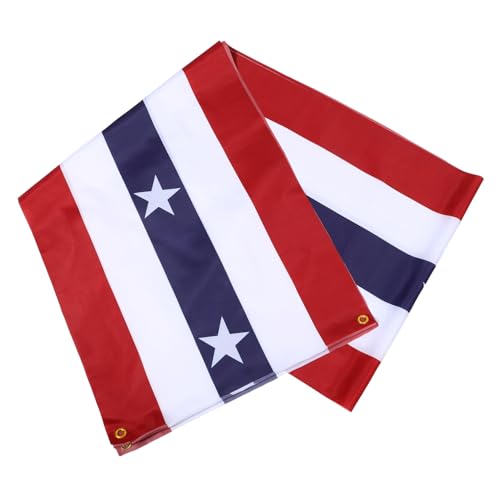 HAWILLOSCH Unverblassbares Banner mit Patriotischem Design Wetterfeste Unabhängigkeitstag Dekoration für Veranda Garten Terrasse Langlebiges Outdoor Fahnenband für Feier HAWILLOSCH Unverblassbares Banner mit Patriotischem Design Wetterfeste Unabhängigkeitstag Dekoration für Veranda Garten Terrasse Langlebiges Outdoor Fahnenband für Feier von HAWILLOSCH