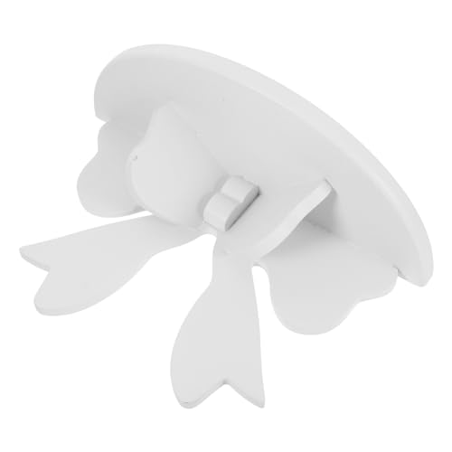 HAWILLOSCH Nordic Bow Shelf Wandregal Robustem Für Kinderzimmer Dekorative Aufbewahrung Für Pflanzen Und Spielzeug Raumgestaltung Mit Schleifen-Design von HAWILLOSCH