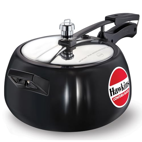 Hawkins CB50 Schnellkochtopf, harteloxiert, 5 l, Schwarz von HAWKINS